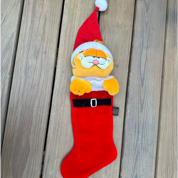 Vintage Garfield Christmas stocking - Picture 6 of 10
